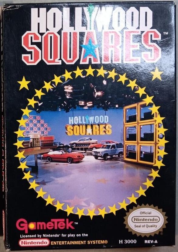 Hollywood Squares [Black Box] - NES