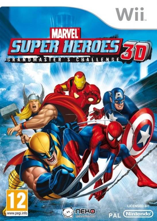 Marvel Super Heroes 3D: Grandmaster's Challenge - PAL Wii [Import]