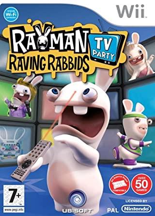 Rayman Raving Rabbids TV Party - PAL Wii [Import]