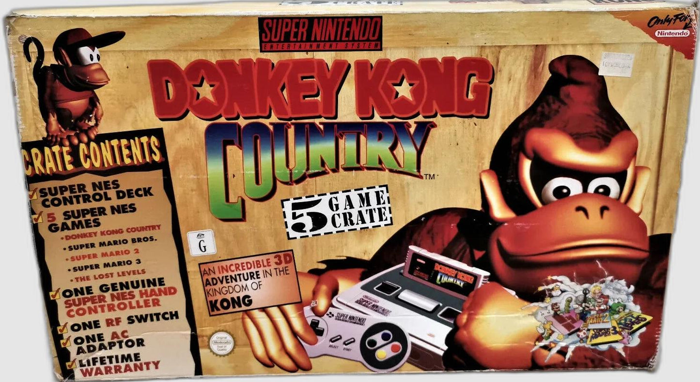 Donkey Kong Country [5-Game Crate] - PAL Console [Import]