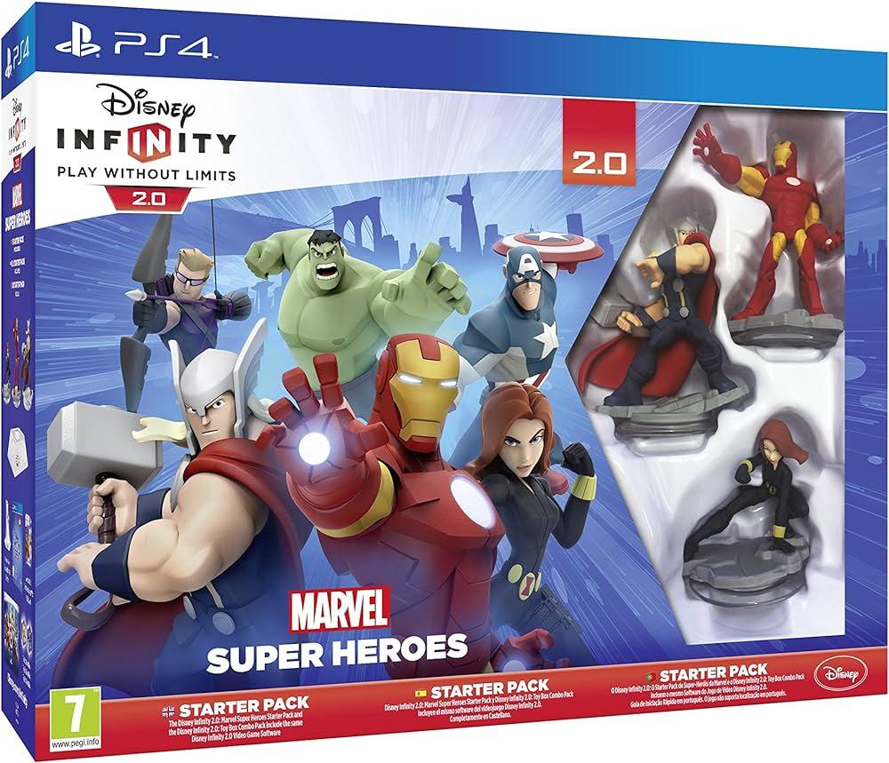 Disney Infinity: Marvel Super Heroes Starter Pak 2.0 - PAL Playstation 4 [Import]