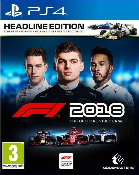 F1 2018 - PAL Playstation 4 [Import]