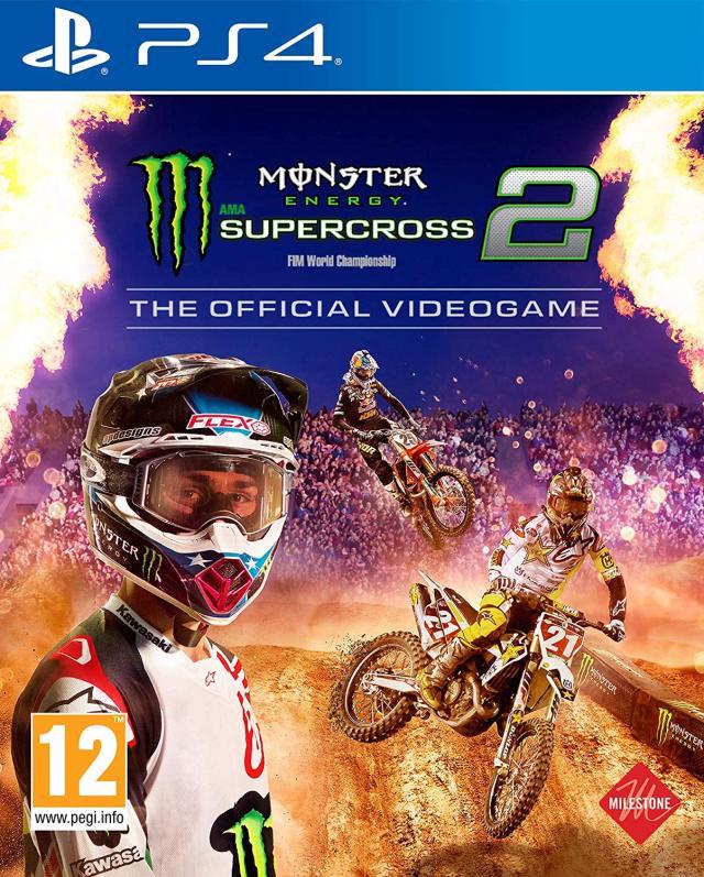 Monster Energy Supercross 2 - PAL Playstation 4 [Import]