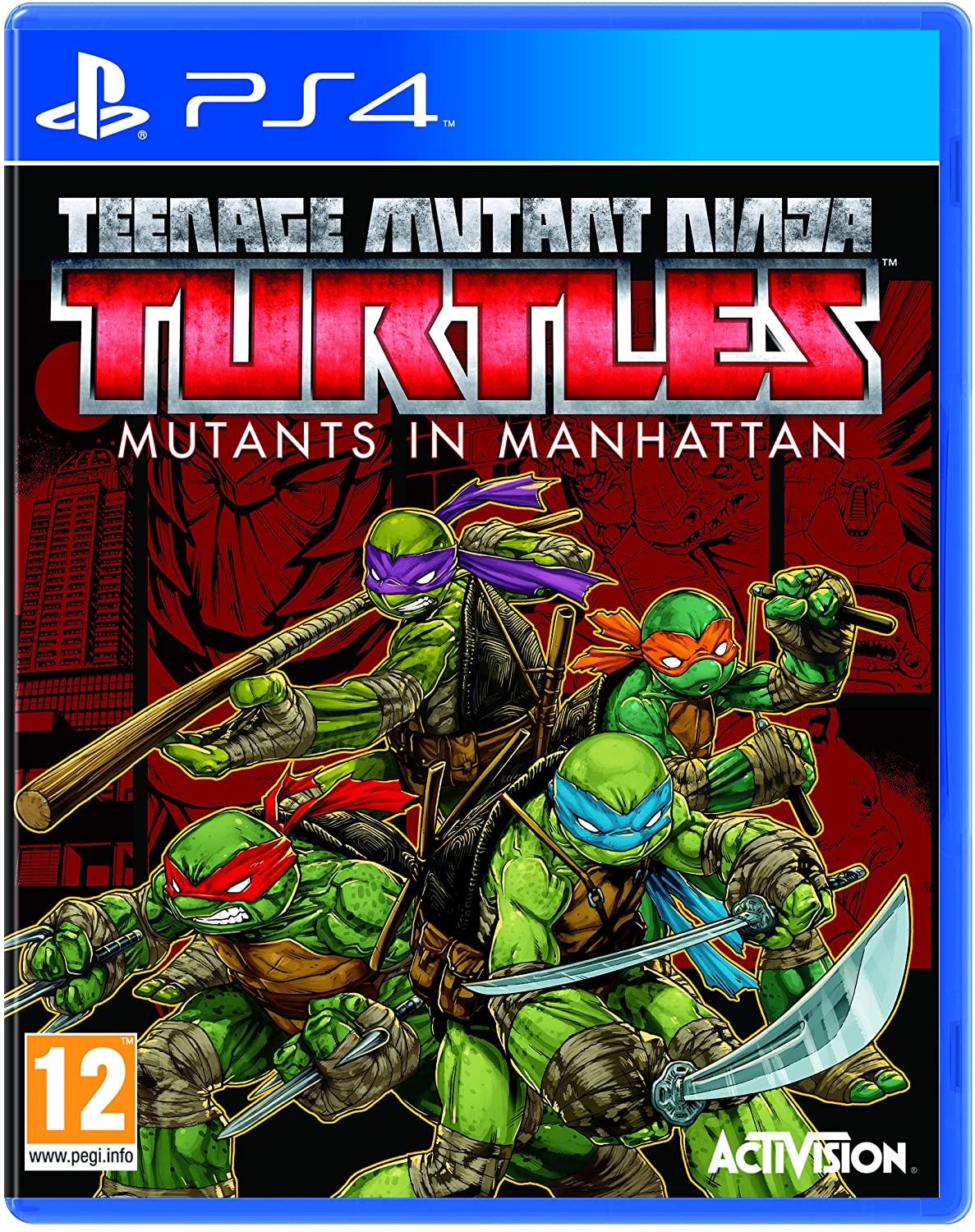 Teenage Mutant Ninja Turtles Mutants in Manhattan - PAL Playstation 4 [Import]