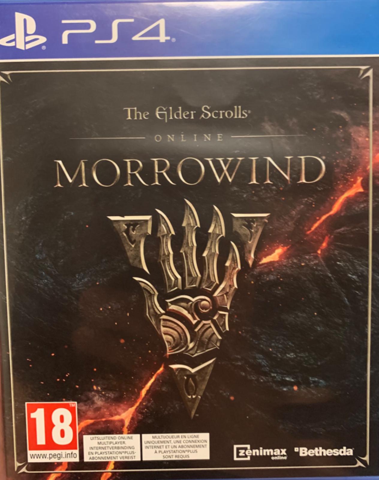 Elder Scrolls Online Morrowind - PAL Playstation 4 [Import]