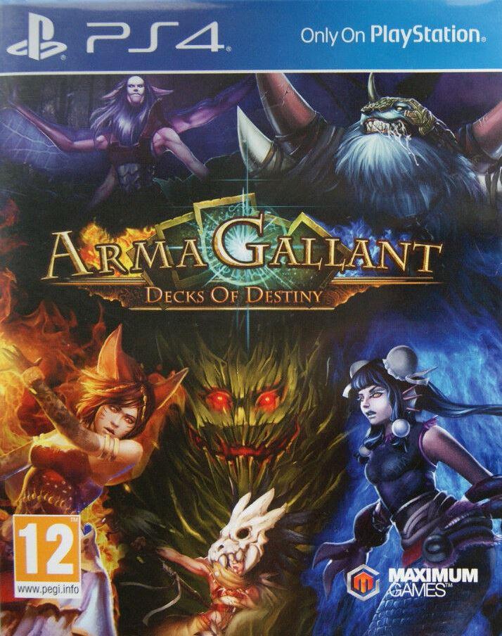 ArmaGallant Decks of Destiny - PAL Playstation 4 [Import]