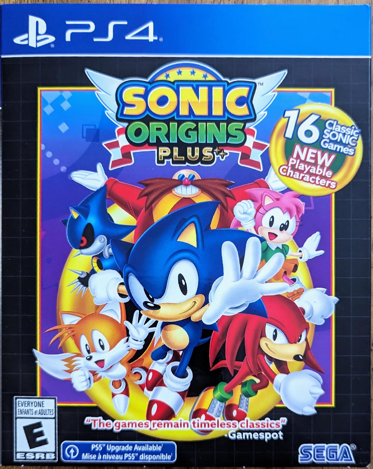Sonic Origins Plus [Artbook Edition] - PlayStation 4