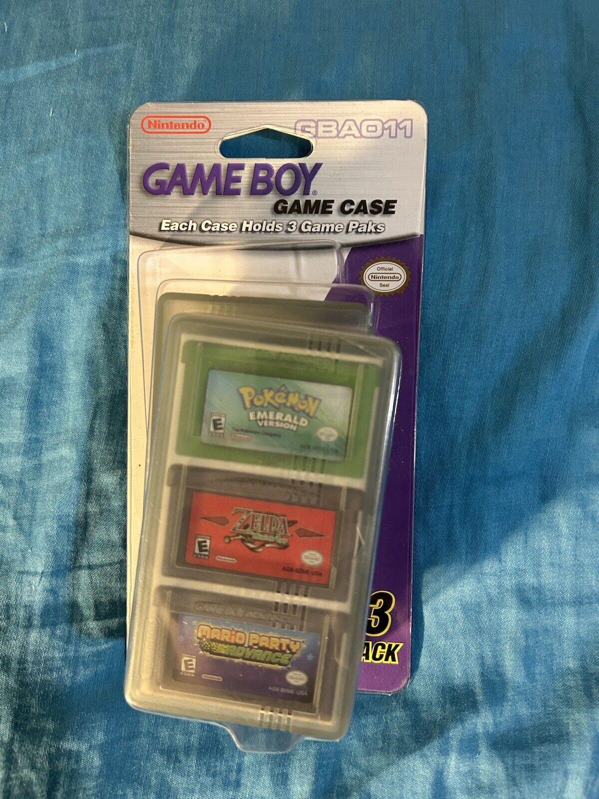 Game Boy Advance Game Case 3-Pack - Game Boy Advance