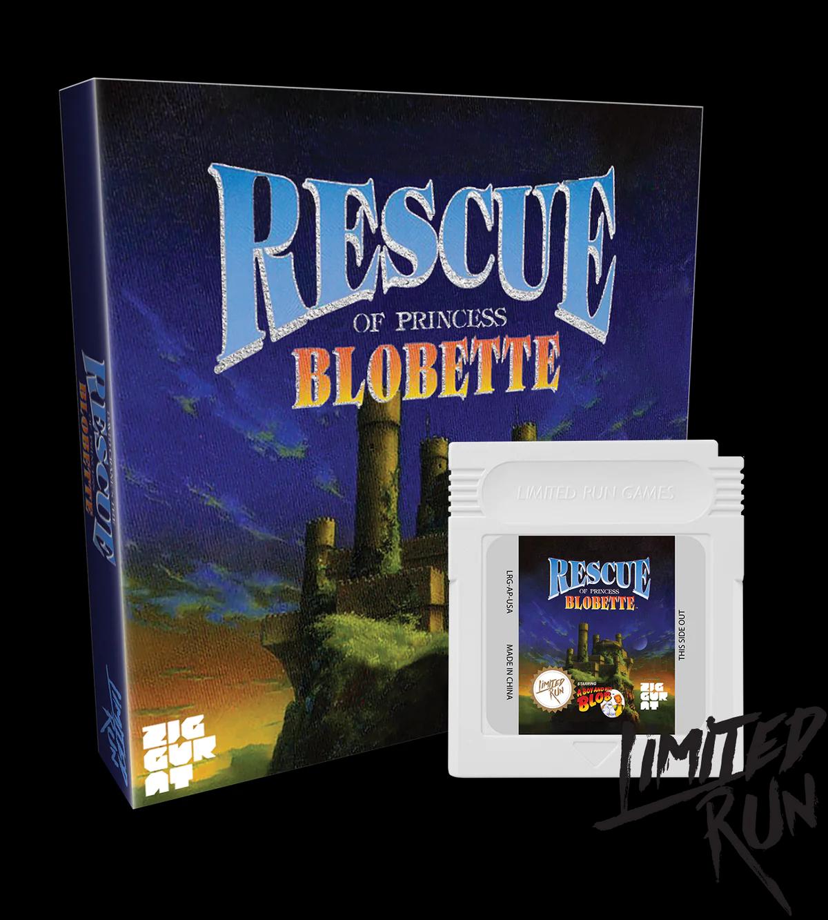 Rescue Of Princess Blobette [Collector's Edition Limited Run] - Game Boy