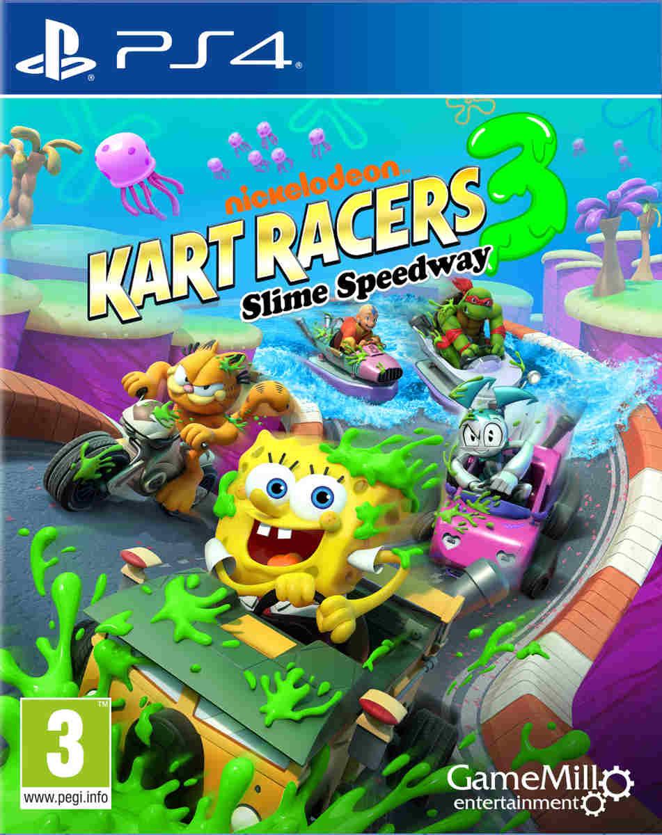Nickelodeon Kart Racers 3: Slime Speedway - PAL Playstation 4 [Import]