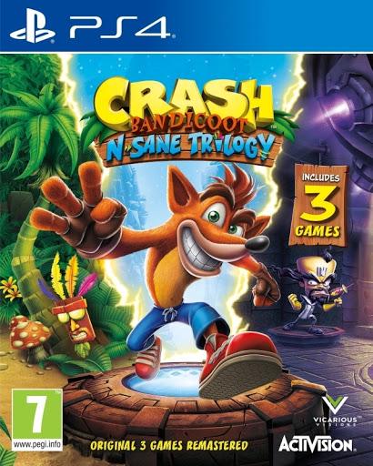 Crash Bandicoot N. Sane Trilogy - PAL Playstation 4 [Import]