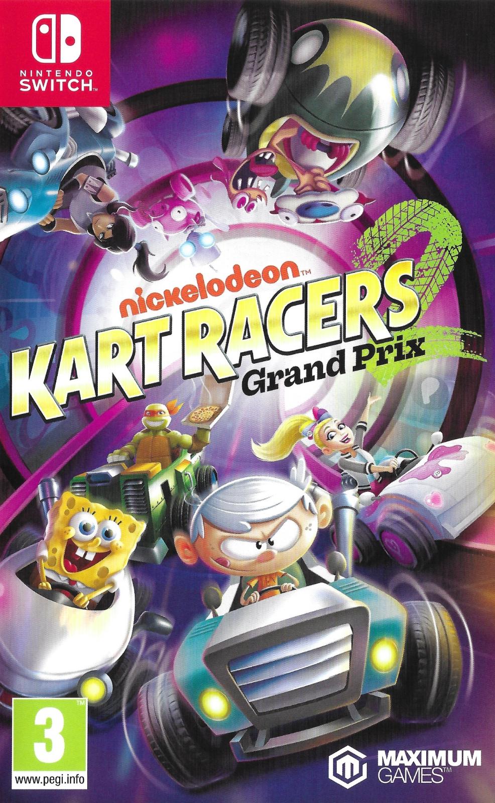 Nickelodeon Kart Racers 2: Grand Prix - PAL Nintendo Switch [Import]
