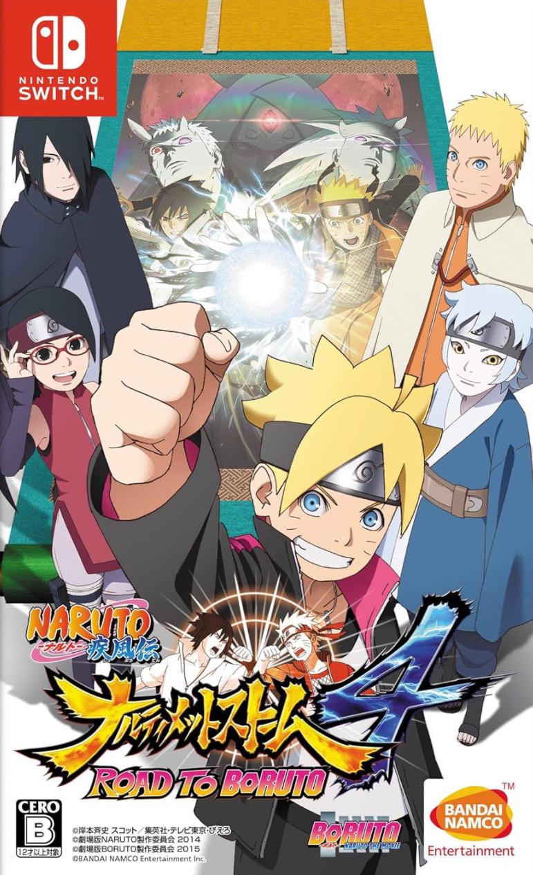 Naruto Shippuden Ultimate Ninja Storm 4 Road To Boruto - JP Nintendo Switch [Import]