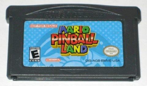 Mario Pinball Land [Not for Resale] - Game Boy Advance