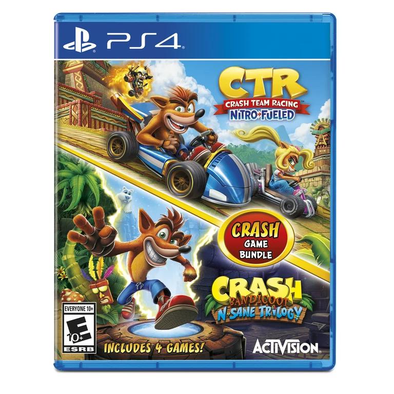 Crash Team Racing Nitro-Fueled + Crash Bandicoot N-Sane Trilogy Bundle - PlayStation 4