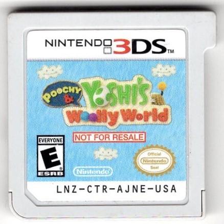 Poochy & Yoshi's Woolly World [Not for Resale] - Nintendo 3DS