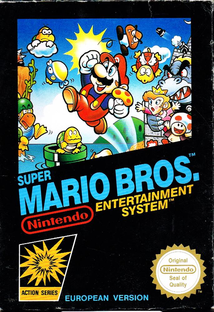Super Mario Bros. [SCN] - PAL NES [Import]