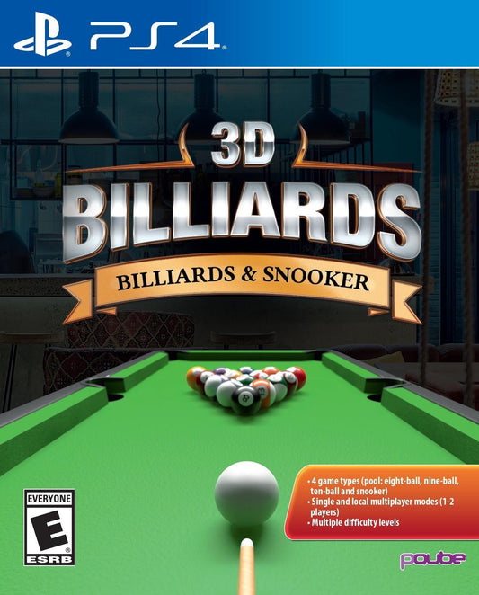 3D Billiards & Snooker - PlayStation 4