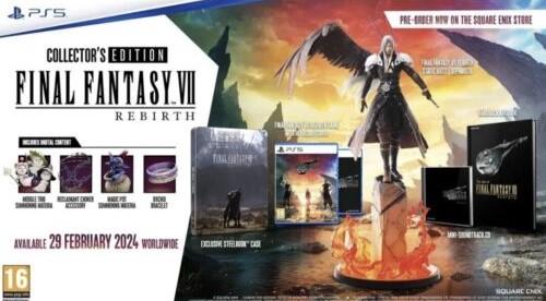 Final Fantasy VII: Rebirth [Collector's Edition] - PAL Playstation 5 [Import]
