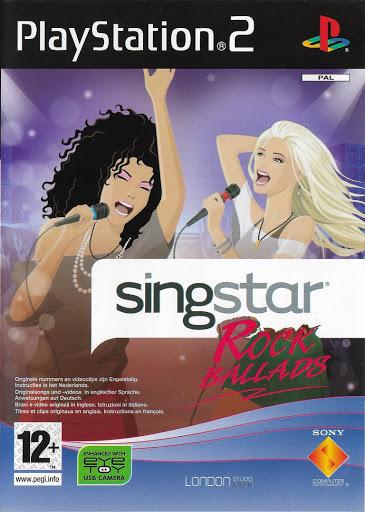 Singstar Rock Ballads - PAL Playstation 2 [Import]
