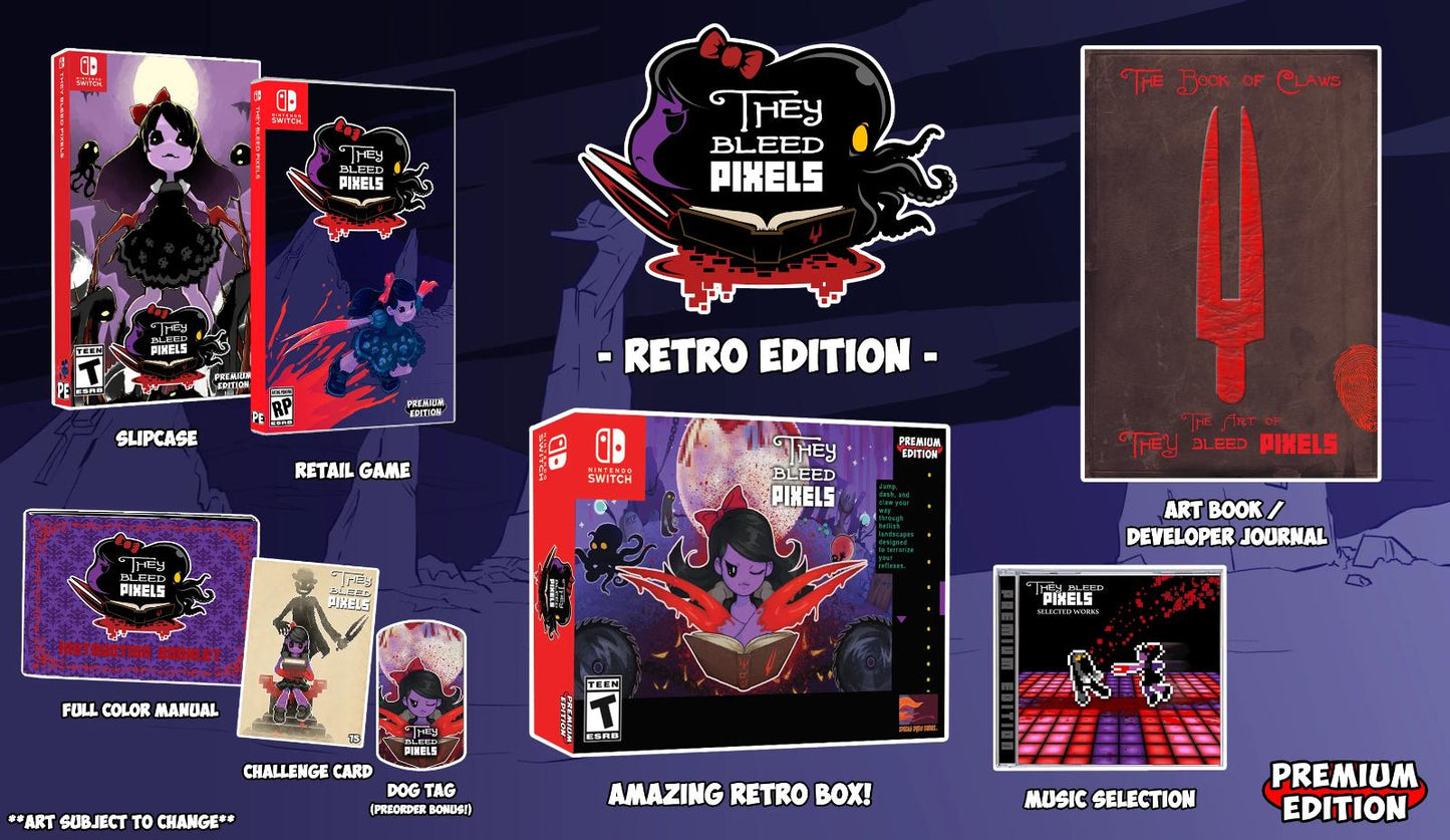 They Bleed Pixels [Retro Edition] - Nintendo Switch