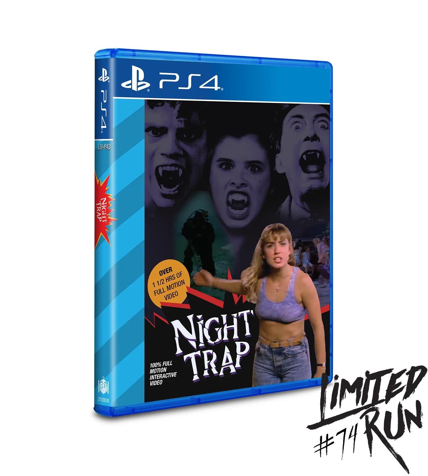 Night Trap [Blue Cover] - PlayStation 4