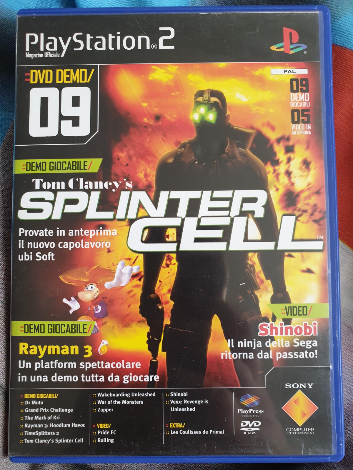 Playstation 2 Magazine Ufficiale DVD Demo 09 - PAL Playstation 2