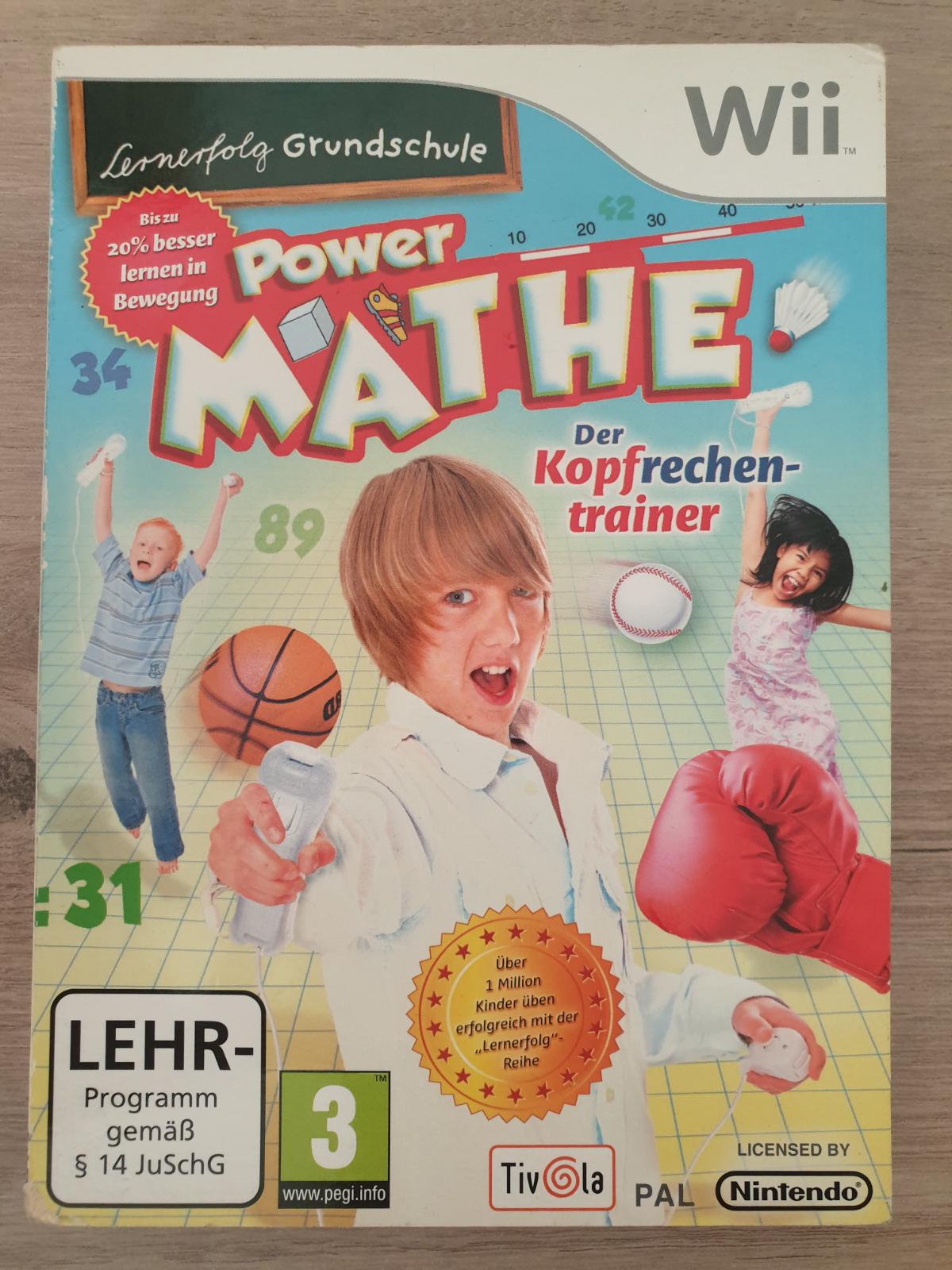 Power Mathe - PAL Wii [Import]