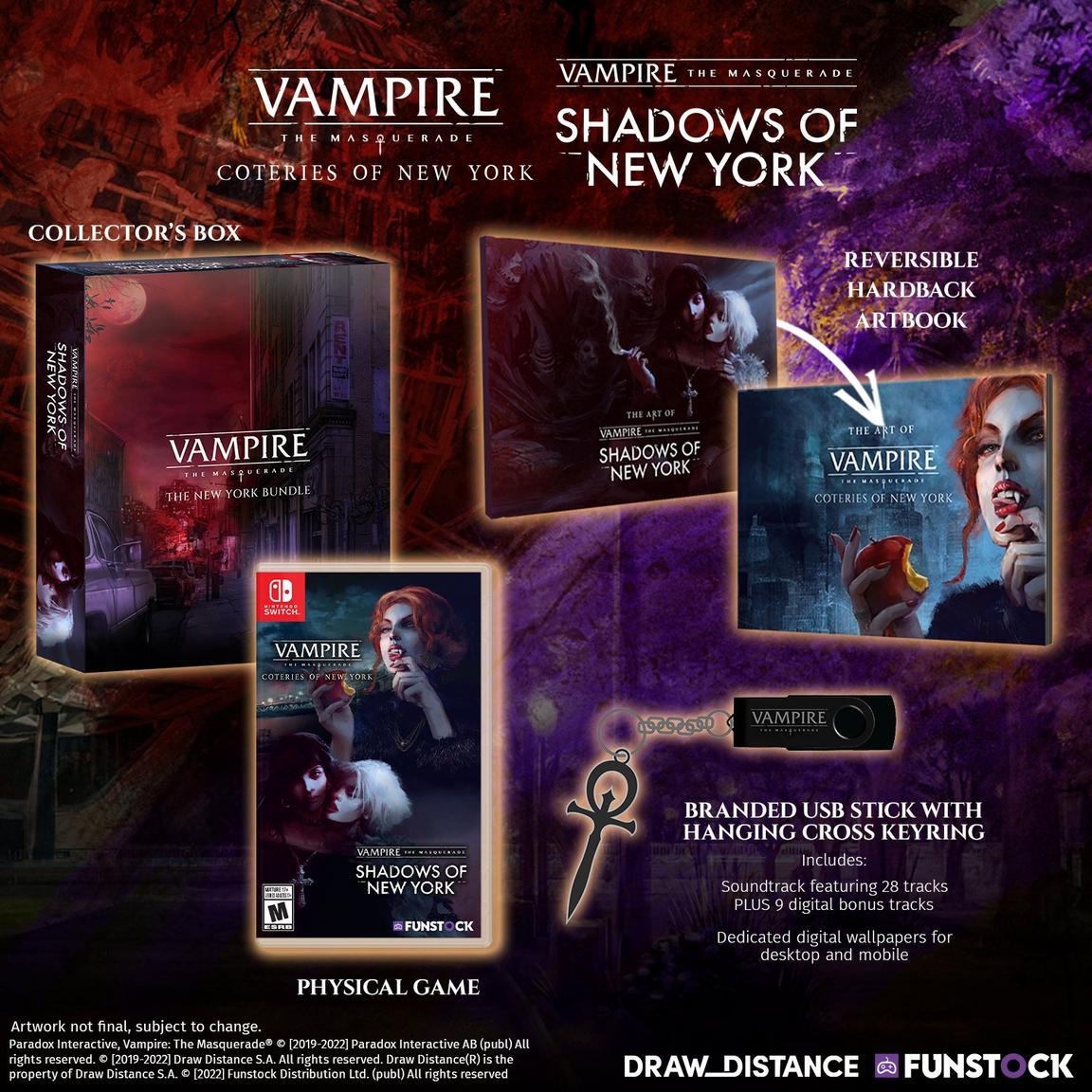 Vampire: The Masquerade The New York Bundle [Collector's Edition] - Nintendo Switch