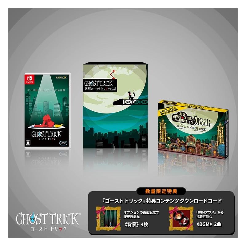 Ghost Trick: Phantom Detective [Mystery Solving Kit Tricky Box] - JP Nintendo Switch [Import]