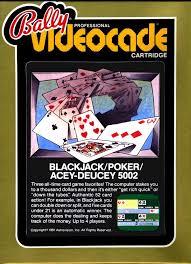 Blackjack & Poker & Acey-Deucy - Bally Astrocade