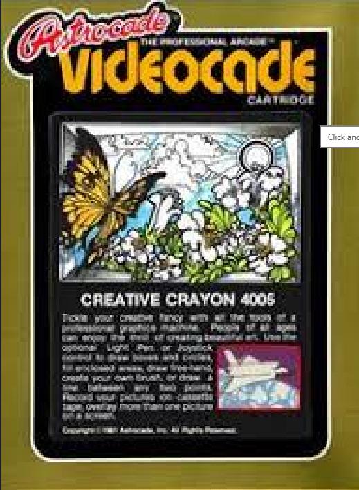 Creative Crayon - Bally Astrocade