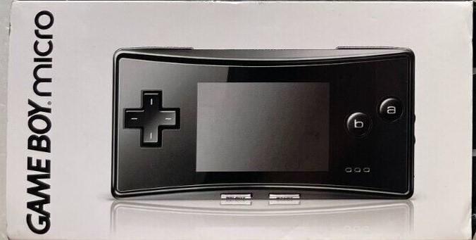 Gameboy Micro [Black Edition] - Game Boy