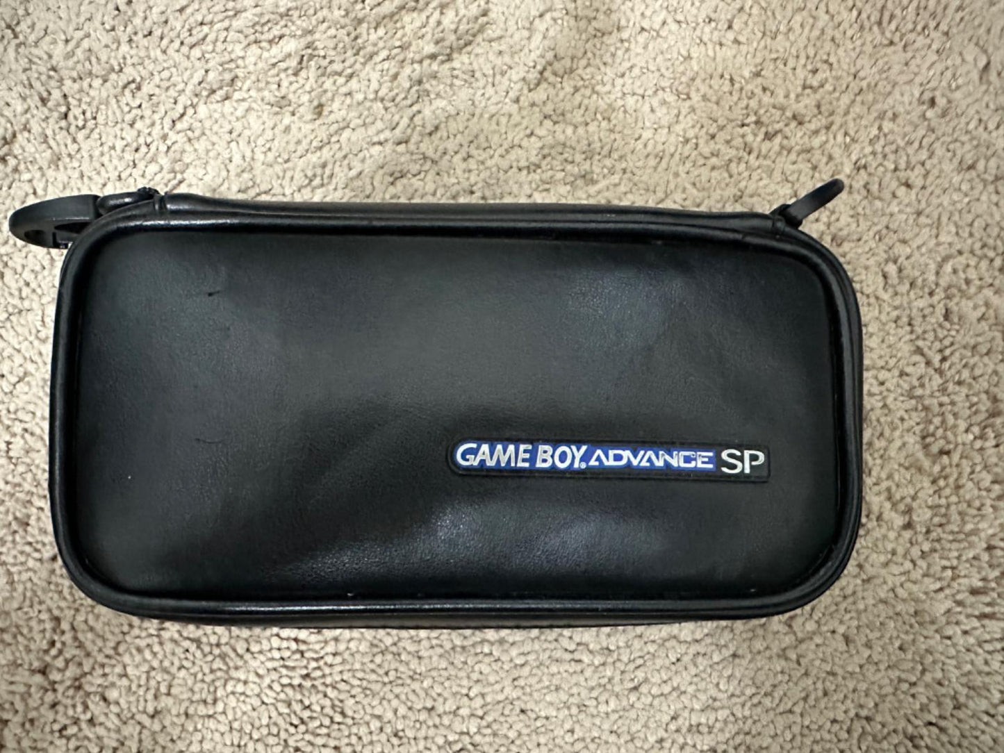 Game Boy Advance SP Leather Case - Game Boy Advance