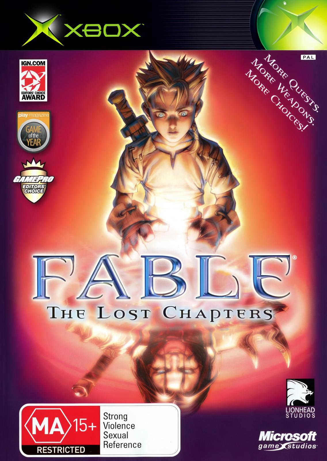 Fable: The Lost Chapters - PAL Xbox [Import]