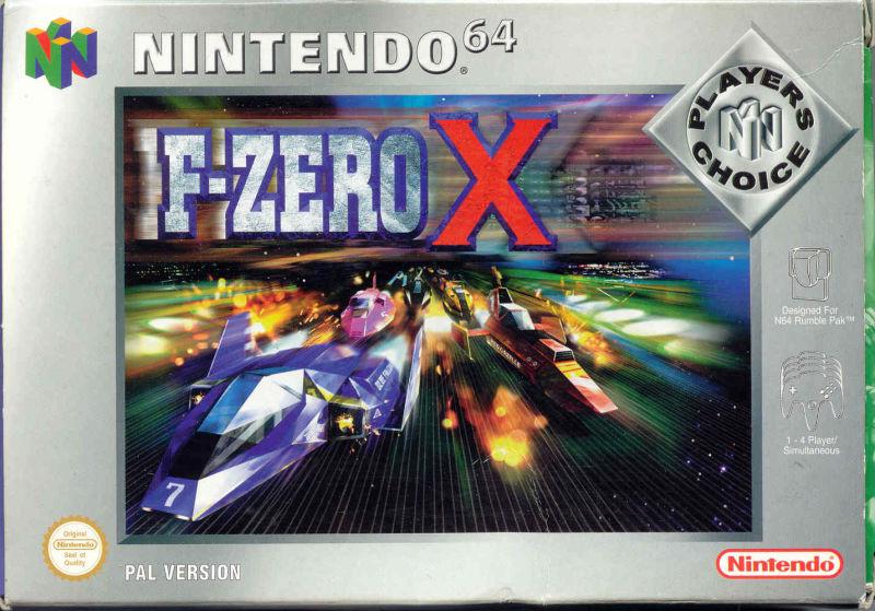 F-Zero X [Player's Choice] - PAL Nintendo 64 [Import]