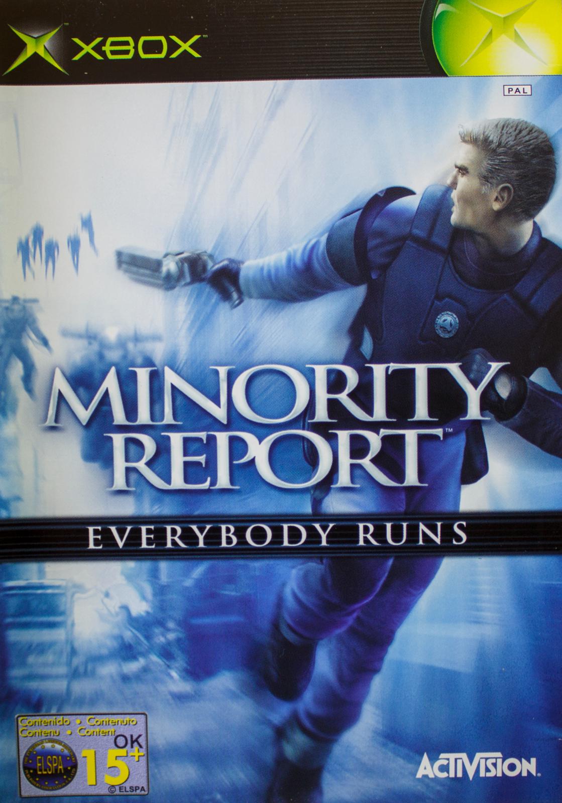 Minority Report: Everybody Runs - PAL Xbox [Import]