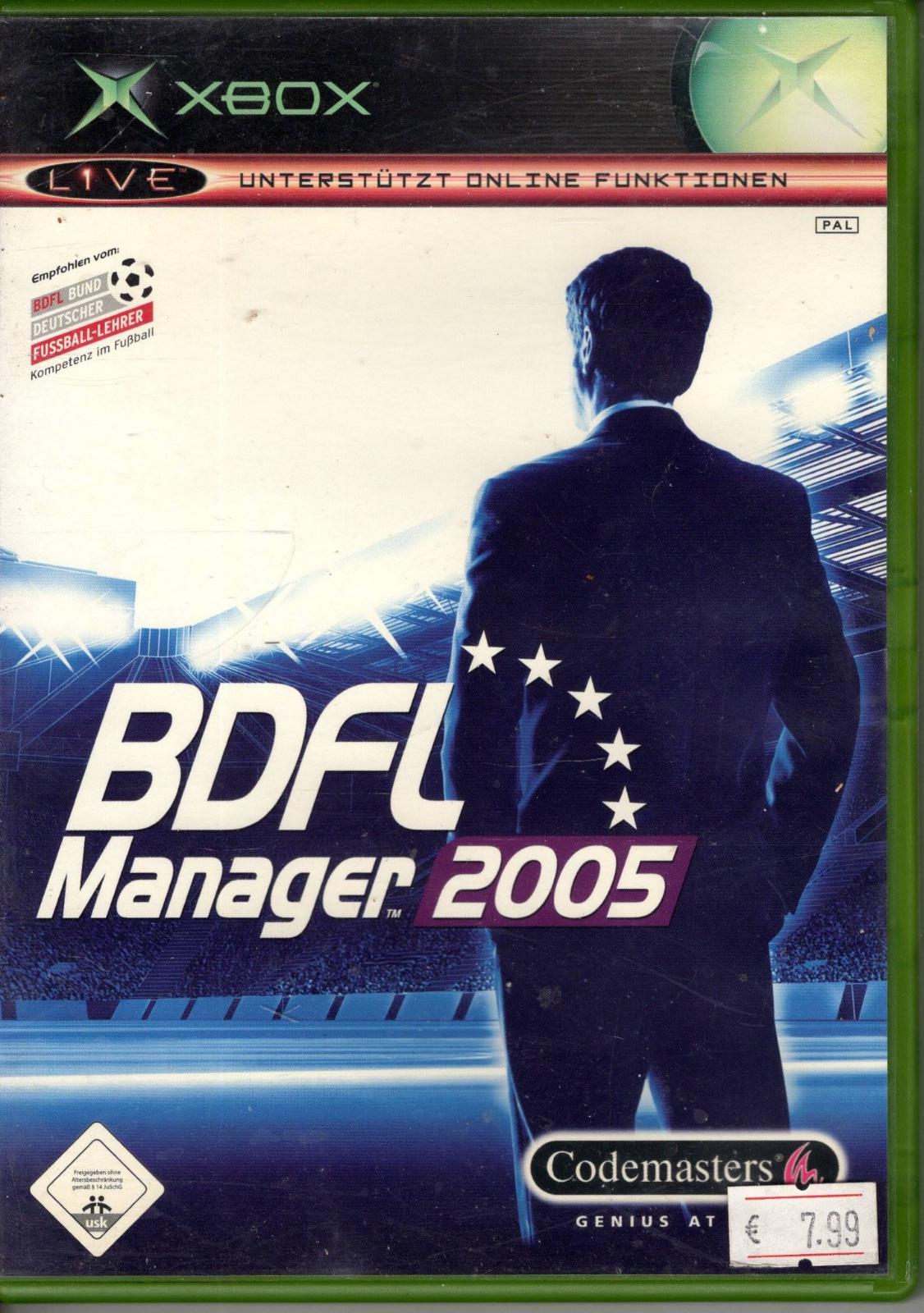BDFL Manager 2005 - PAL Xbox [Import]