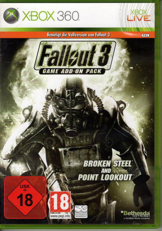 Fallout 3 Game Add-On Pack - PAL Xbox 360 [Import]
