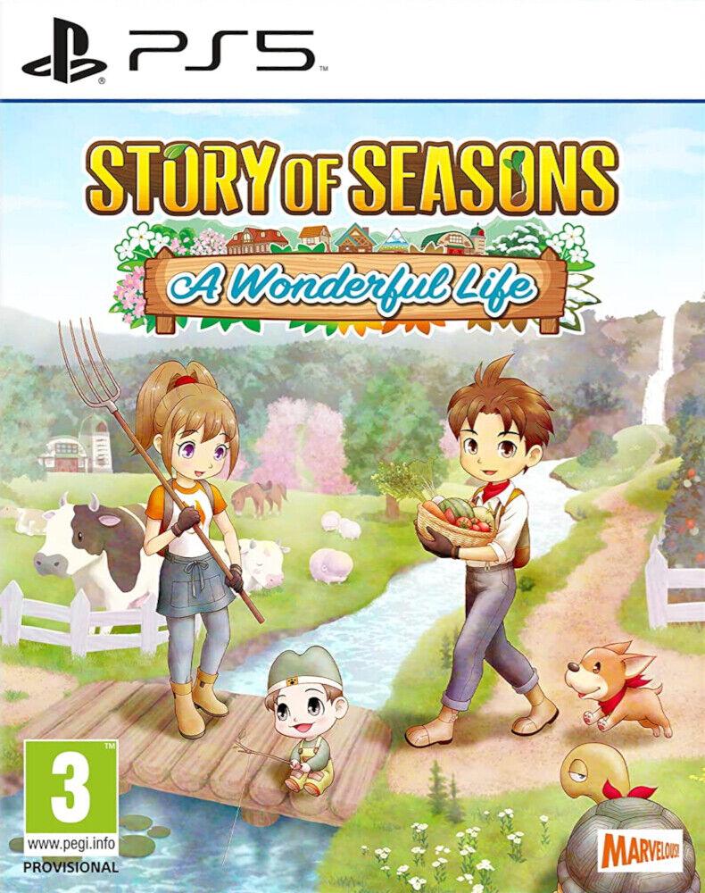 Story Of Seasons: A Wonderful Life - PAL Playstation 5 [Import]