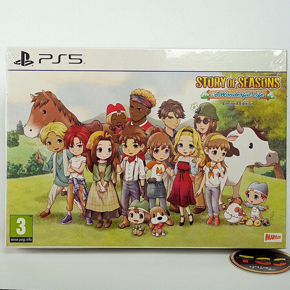 Story Of Seasons: A Wonderful Life [Limited Edition] - PAL Playstation 5 [Import]