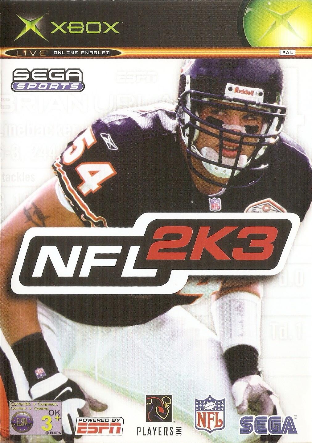 NFL 2K3 - PAL Xbox [Import]