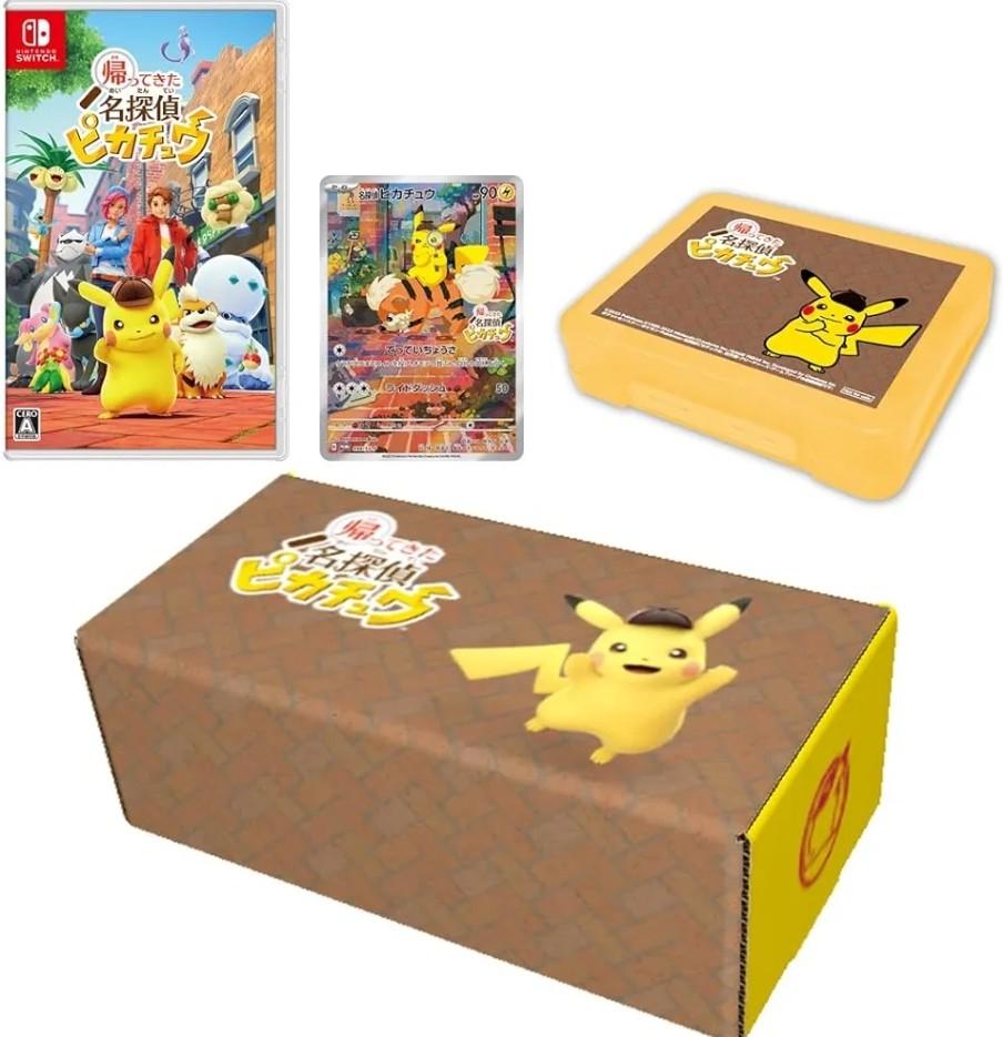 Detective Pikachu Returns [Amazon Exclusive] - JP Nintendo Switch [Import]