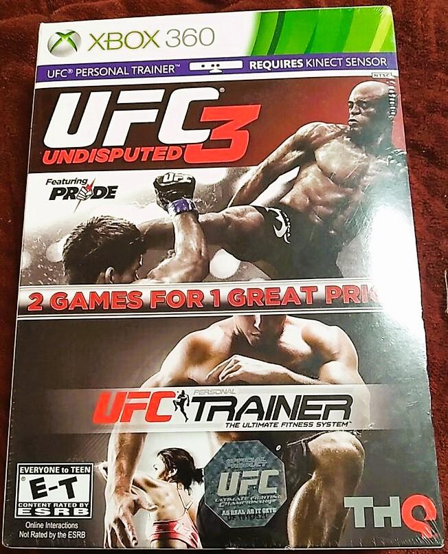 UFC 3 Undisputed & UFC Trainer Double Pack - Xbox 360