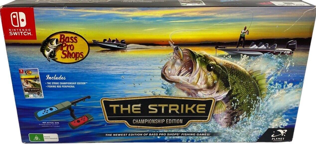Bass Pro Shops The Strike: Championship Edition [with Rod] - PAL Nintendo Switch [Import]