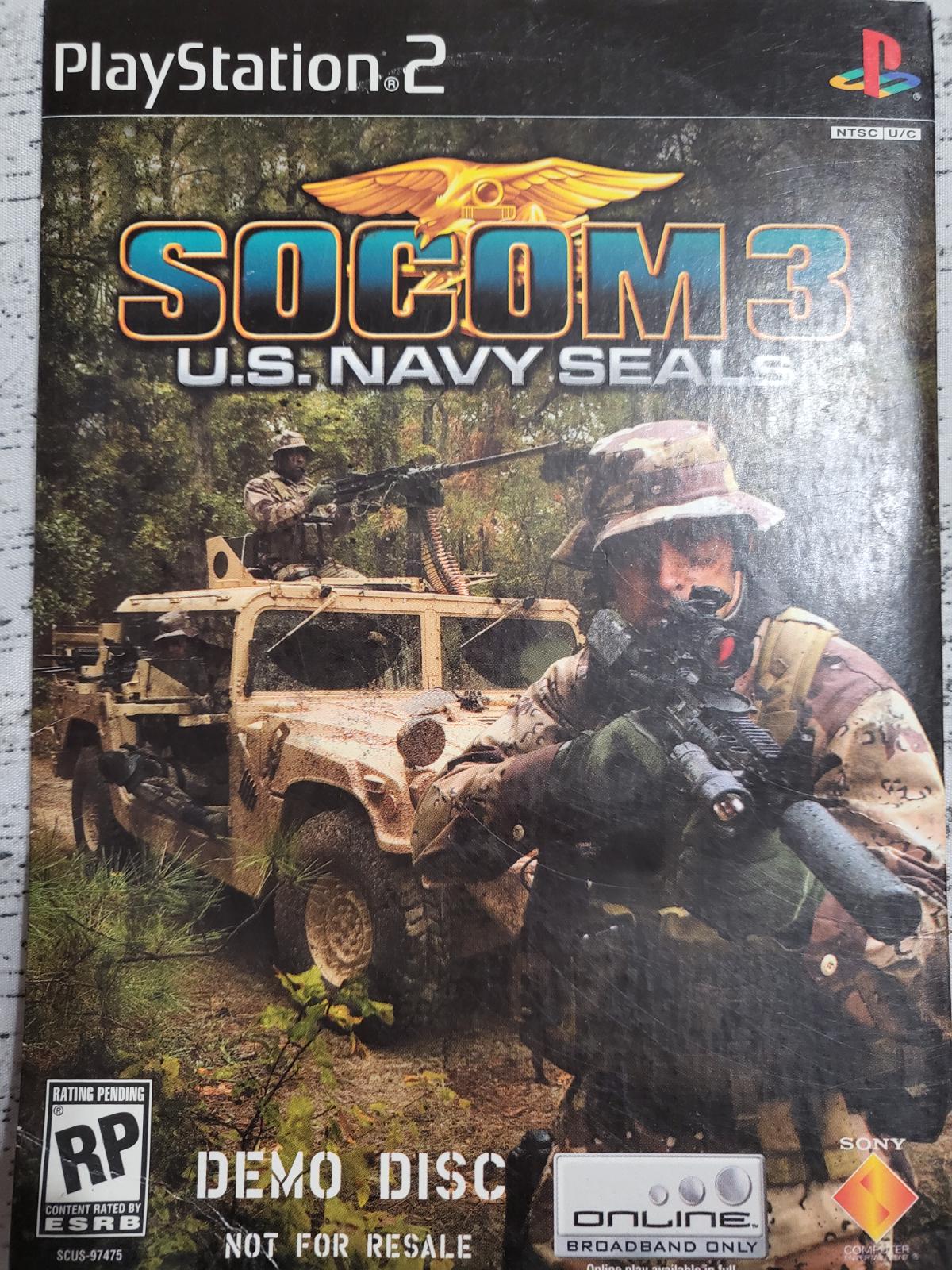 SOCOM 3 US Navy Seals [Demo Disc] - PlayStation 2