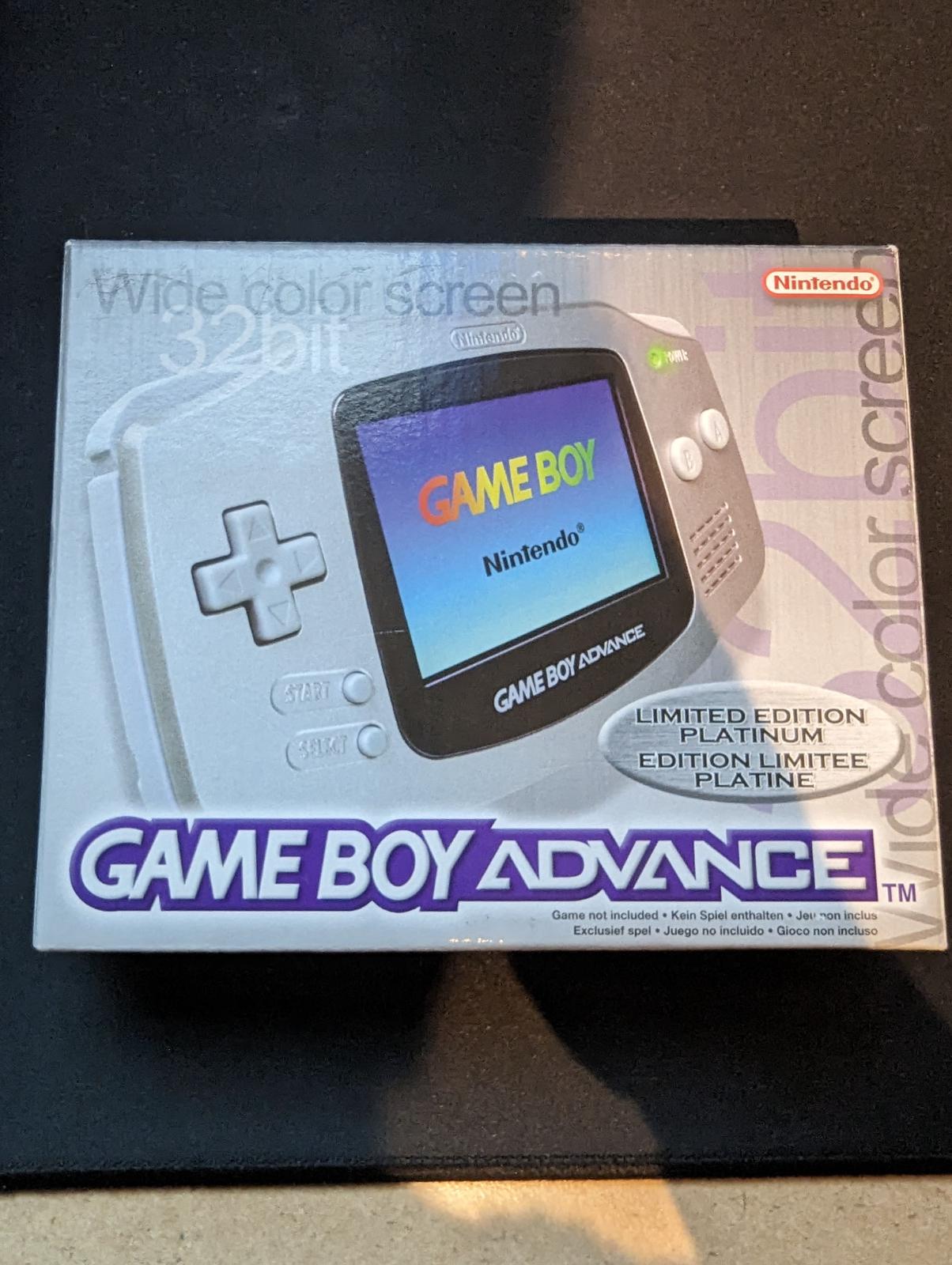 Nintendo Game Boy Advance Platinum Edition - PAL Console [Import]