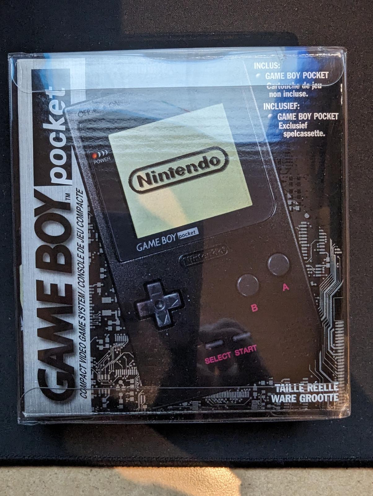 Nintendo Game Boy Pocket Black - PAL Console [Import]
