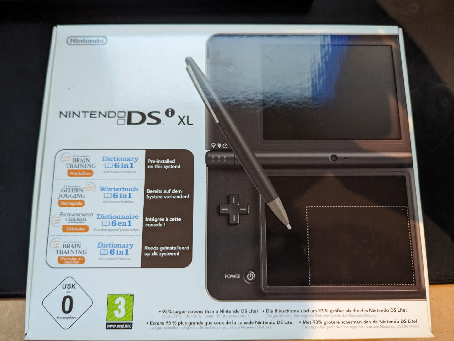 Nintendo DSI XL Dark Brown - PAL Console [Import]