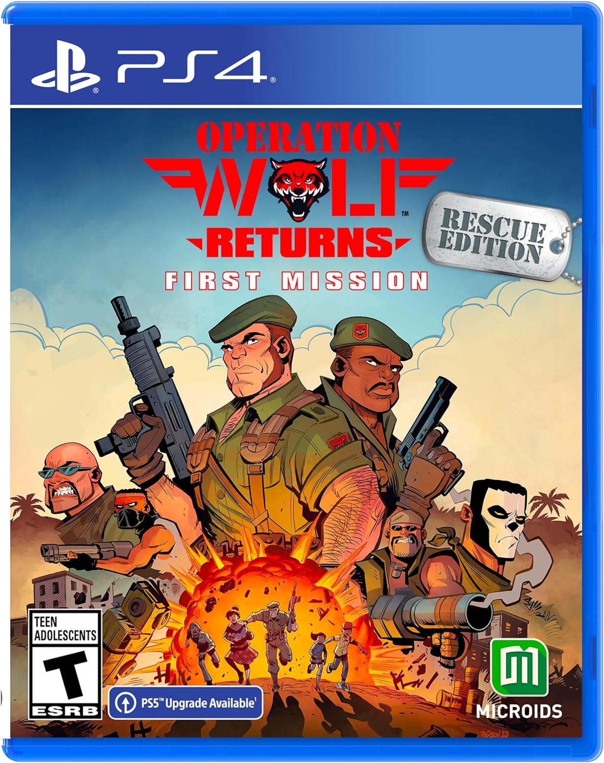Operation Wolf Returns: First Mission - PlayStation 4